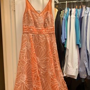 Gorgeous dress from Anthropologie. Great for a wedding or a cocktail party.